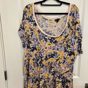 Floral Print Women's Top
